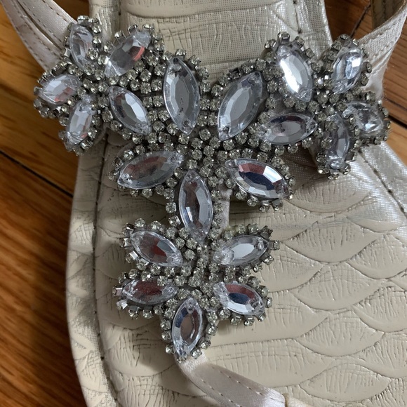 Nina Rhinestone sandals - Picture 2 of 2